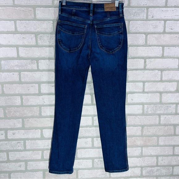 Madewell The Perfect Vintage Straight Leg Jeans in Myers Wash Size 25 - Picture 7 of 13